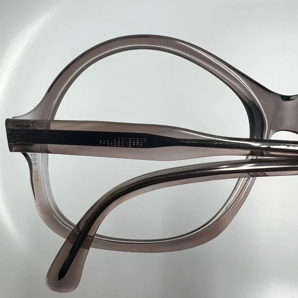 Vintage B&L BAUSCH & LOMB USA 54-16 Gray Oversized Women’s Eyeglasses 1970’s